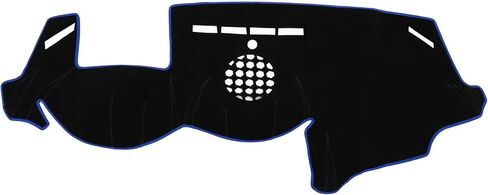 Dash Cover Compatible for BMW 6 2003-2010, Non-Slip Dash Cover Mat Polyester Black Front Dash Cover Mat in Saudi Arabia