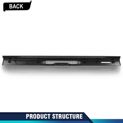 PIT66 Dash Top Cover Compatible with Jeep Wrangler TJ 1997-2006 Defrost Vent Bezel Trim Black 55037036 in Kuwait