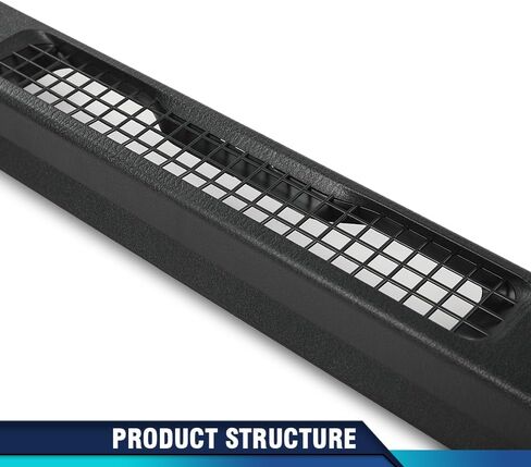 PIT66 Dash Top Cover Compatible with Jeep Wrangler TJ 1997-2006 Defrost Vent Bezel Trim Black 55037036 in Kuwait