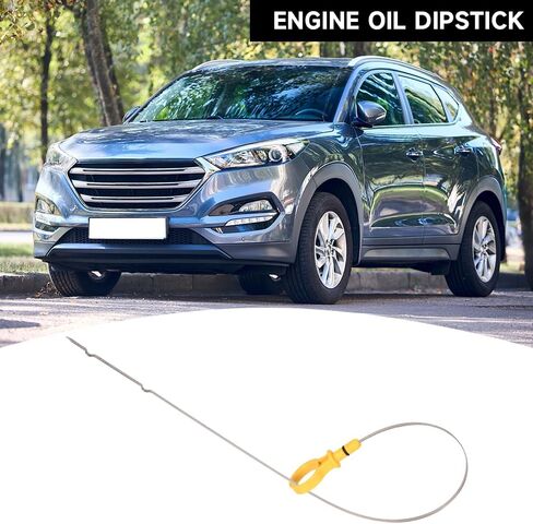 Engine Oil Dipstick Oil Level Dipstick - Compatible for Mazda 6 2009-2013 for Mazda CX-9 2007-2015 - Replace Part CY01-10-450A, ZZJ1-10-450A in Saudi Arabia