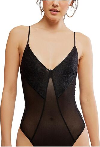 Free People womens Take My Number Bodysuit in Saudi Arabia