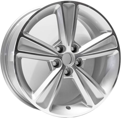 New 17" 17x7" Aluminum Alloy Wheel Rim fits Chevrolet Cruze 2011 2012 2013 2014 2015 | ALY05522U10N | Direct Fit - OE Specs, Machined and Silver in Saudi Arabia