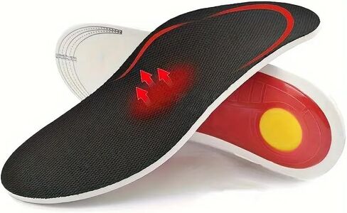 Breathable EVA Arch Support Insoles -Cuttable Shoe Pads, Small in Saudi Arabia