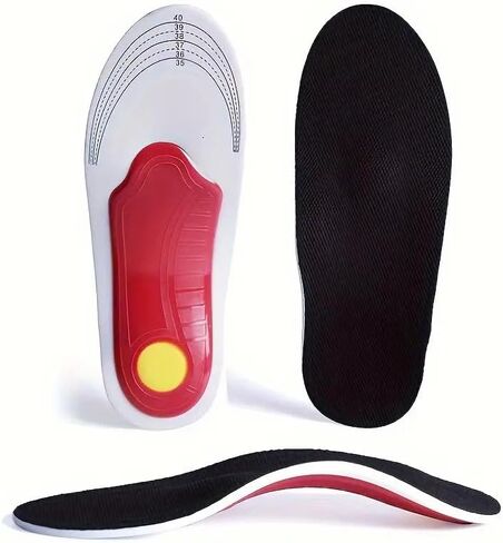 Breathable EVA Arch Support Insoles -Cuttable Shoe Pads, Small in Saudi Arabia
