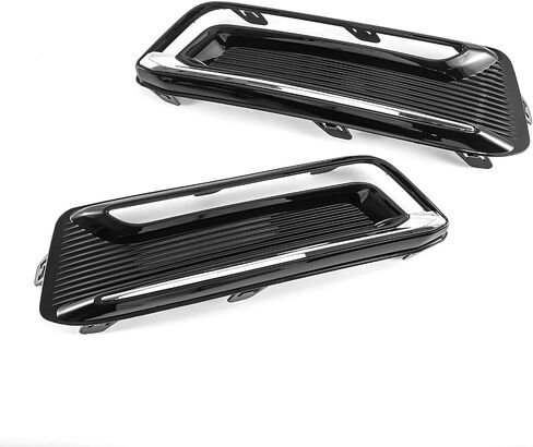 Fog Light Cover Front Driver & Passenger Side Compatible with Chevy Impala 2014-2020, Fog Lamp Bezel Grille Replaces 22738853, 22738852 in Saudi Arabia