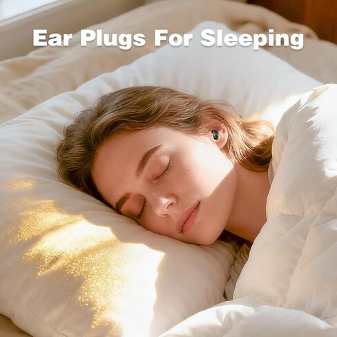 Ear Plugs for Sleeping Noise Cancelling 50db Reusable Silicone Earplugs for Noise Reduction Hearing Protection for Concert Motorcycle Snoring Shooting Work Focus with 8 Eartips Case in Saudi Arabia
