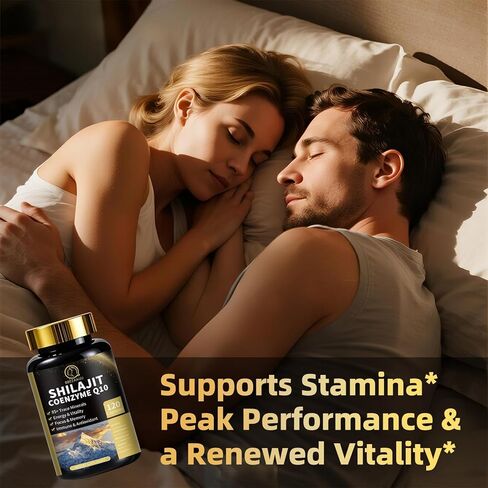 كبسولات شيلاجيت مع طحالب البحر والأشواغاندا للرجال والنساء، 12 في 1 مكملات شيلاجيت الهيمالايا مع الإنزيم المساعد Q10، وحمض الفولفيك وحمض الهيوميك، وعرف الأسد، ودعم الطاقة والمناعة، 120 قطعة in Kuwait