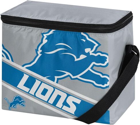 New England Patriots Big Logo Stripe 6 Pack Cooler in Saudi Arabia