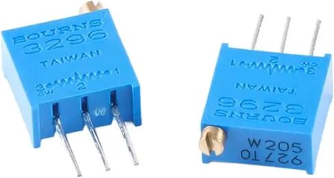 10Pcs 3296W-1-205LF Precision Adjustable Resistors 2MΩ ±100ppm/℃ Potentiometer in Saudi Arabia