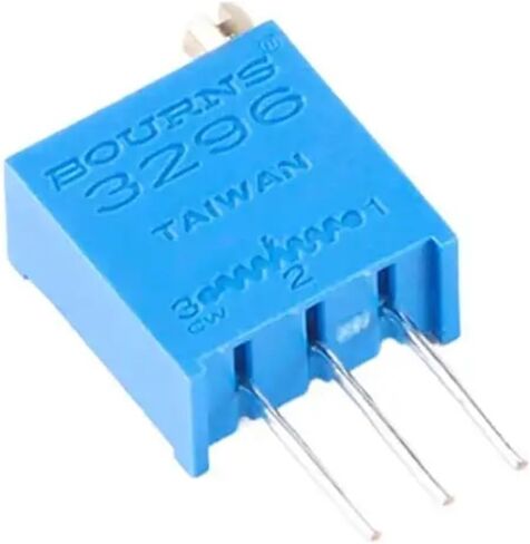 10Pcs 3296W-1-205LF Precision Adjustable Resistors 2MΩ ±100ppm/℃ Potentiometer in Saudi Arabia