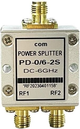SMA مقسم طاقة ذو نقطة واحدة ومقاومين 0-6000 ميجا هرتز النطاق العريض DC-6G SMA مقسم RF مزدوج أنثى in Saudi Arabia