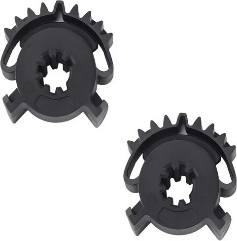 2PCS HVAC Blend Door Gear Kit – Fits 2011–2017 Dodge Durango and 2011–2016 Jeep Grand Cherokee Replaces 68214880AA, 926-133 – Fix AC Heater Actuator Issues in Saudi Arabia