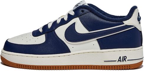 Nike Boy's Air Force 1 LV8 2 (Big Kid) Sail Midnight Navy 7 Big Kid M in Saudi Arabia