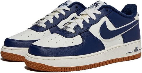Nike Boy's Air Force 1 LV8 2 (Big Kid) Sail Midnight Navy 7 Big Kid M in Saudi Arabia