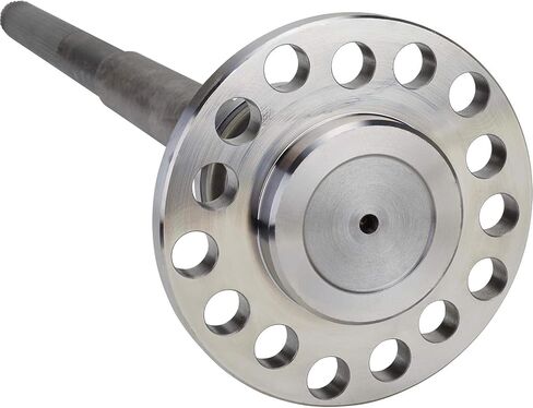 Speedway Motors 31 Spline مقطوعة لتناسب محاور السباق ذات اللمسة النهائية الطبيعية والمسامير مع لمسة نهائية من الزنك، تناسب Ford 9 بوصة، وتتضمن مسامير عجلة مضغوطة بهيكل فولاذي in Saudi Arabia