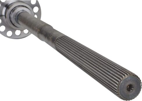 Speedway Motors 31 Spline مقطوعة لتناسب محاور السباق ذات اللمسة النهائية الطبيعية والمسامير مع لمسة نهائية من الزنك، تناسب Ford 9 بوصة، وتتضمن مسامير عجلة مضغوطة بهيكل فولاذي in Saudi Arabia