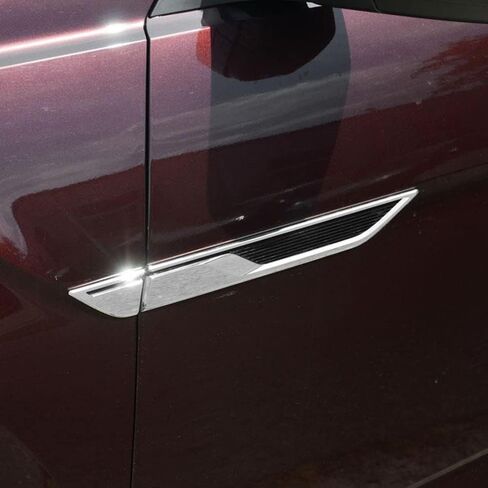 2018-2024 for VW Volkswagen Atlas Front Side Fender Vent Decal Sticker Cover Trim ABS Exterior Car Accessories 4pcs in Saudi Arabia