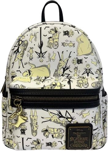 Loungefly Disney The Nightmare Before Christmas Glow-In-The-Dark Mini Backpack in Saudi Arabia