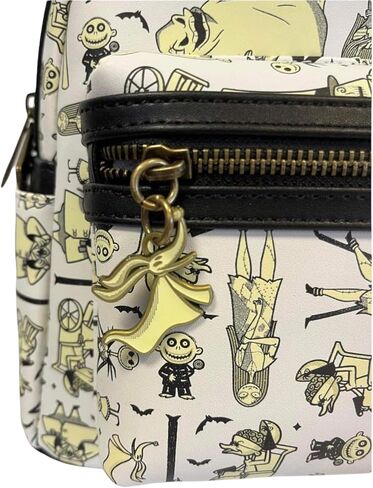 Loungefly Disney The Nightmare Before Christmas Glow-In-The-Dark Mini Backpack in Saudi Arabia