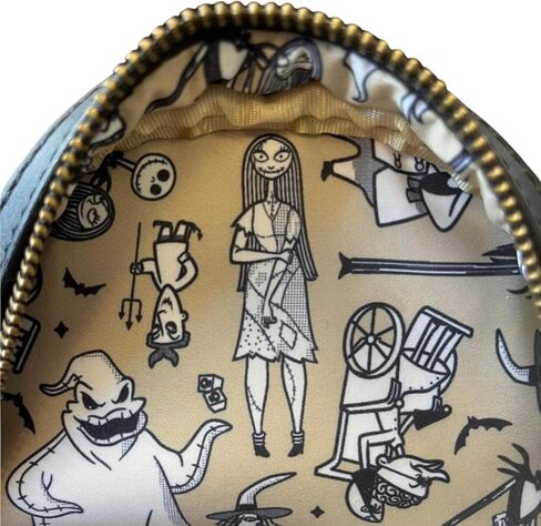 Loungefly Disney The Nightmare Before Christmas Glow-In-The-Dark Mini Backpack in Saudi Arabia