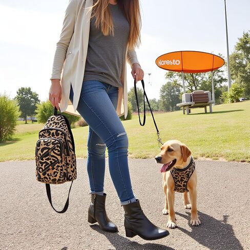 Leopard Sling Bag for Men & Women, Crossbody Bag Inner Pockets, Leather Sling Backpack, Waterproof Essential Travel Purse, Cheetah Gifts for Gym Work Hiking Walking Shopping (Light brown strap) in Kuwait