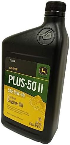 John Deere Original Equipment 4 QUARTS Plus-50 II SAE 15W-40 Oil #TY26674 (4) in Saudi Arabia