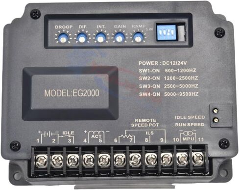 EG2000 Generator Brushless Engine Governor Speed Controller Module Regulator Electronic Control Part for Genset in Saudi Arabia