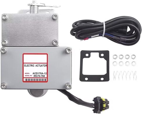 ADC175 ACD175A Diesel Engine Actuator 12V 24V Governor Speed Control Unit Generator Actuator Valve Generator Parts Accessories(24V) in Saudi Arabia