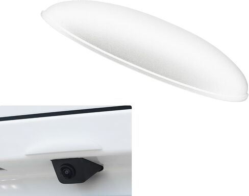 Car Rear View Camera Cover, Anti-rain Reversing Cameras Protection, Vehicle Reversing Cam Modification Accessories, Universal for Most Cars (Black) in Kuwait