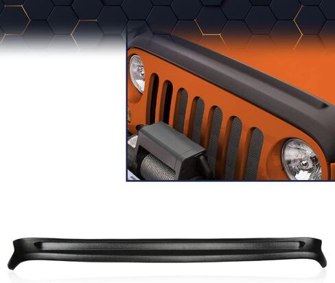 PIT66 Hood Guard Compatible with Jeep Wrangler JL 2018-2023/Fit Jeep Gladiator 2020-2022, 14093 in Saudi Arabia