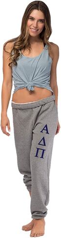 Alpha Delta Pi Oversized Boyfriend Sweatpants - ADPi Joggers in Saudi Arabia