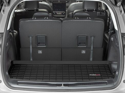 WeatherTech Cargo Trunk Liner for Jeep Grand Cherokee L - Behind 3rd Row (401479) Black in Saudi Arabia