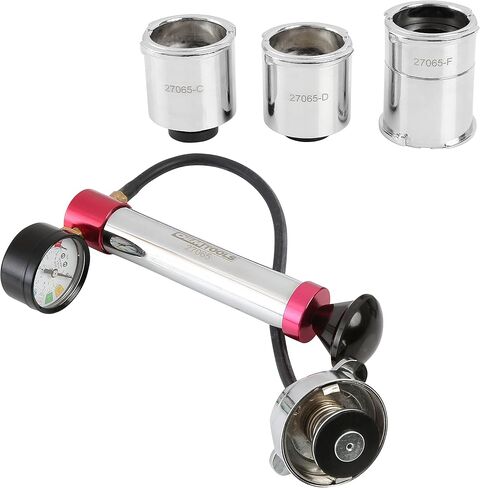 OEMTOOLS 27065 Radiator and Cap Test Kit, Pressure Tester for Coolant System, Tests Pressure Caps and Coolant Systems for Leaks, Works with Many Coolant Systems in Saudi Arabia
