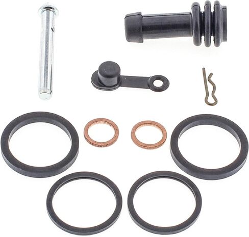 All Balls Racing 18-3025 Caliper Rebuild Kit Compatible with/Replacement For Kawasaki KVF 650 Brute Force 4x4 2005-2013, KFX 700 V-Force 2004-2009, KL 250 Super Sherpa 2009-2010, Suzuki RM85L 2005-16 in Saudi Arabia