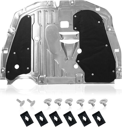 1 pcs 74111T20A0 74111 T20 A0 Al-mg Alloy Engine Splash Guard Under Car Shield Cover Board Fit for Honda Civic 2022 2023 Replace 74111T20A0 74111 T20 A0 in Kuwait