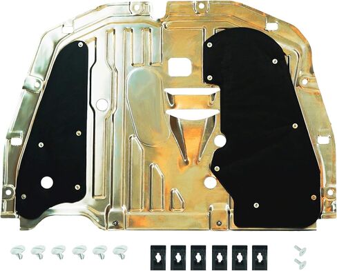 1 pcs 74111T20A0 74111 T20 A0 Al-mg Alloy Engine Splash Guard Under Car Shield Cover Board Fit for Honda Civic 2022 2023 Replace 74111T20A0 74111 T20 A0 in Kuwait