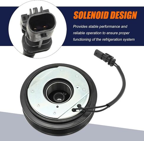 EATAKWARD Air Conditioner AC Compressor Clutch Kit, Replacement for Chevrolet Cruze Eco L4 1.4L 2011, Replacement for Chevrolet Cruze LT L4 1.4L 2011, Replacement for Chevrolet Cruze LTZ L4 1.4L 2011 in Saudi Arabia