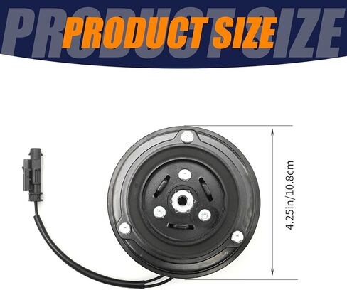 EATAKWARD Air Conditioner AC Compressor Clutch Kit, Replacement for Chevrolet Cruze Eco L4 1.4L 2011, Replacement for Chevrolet Cruze LT L4 1.4L 2011, Replacement for Chevrolet Cruze LTZ L4 1.4L 2011 in Saudi Arabia