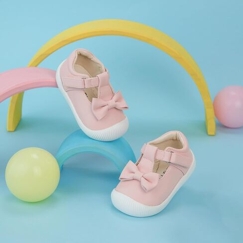 Felix & Flora Soft Sole Baby Dress Shoes - Infant Baby Walking Shoes Moccasinss Rubber Sole Crib Shoes in Saudi Arabia