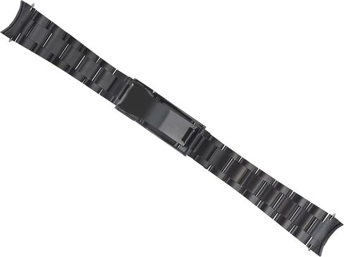Ewatchparts سوار أويستر 20 مم متوافق مع رولكس صبمارينر GMT لامع/مطفأ اللمعة F/LOCK CLASP أسود in Saudi Arabia