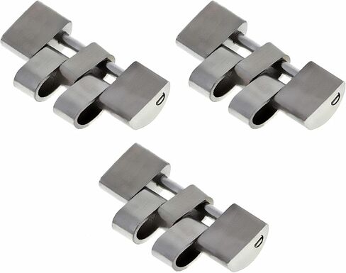 Ewatchparts 3-16mm Links Compatible With Jubilee Watch Band Rolex Date, Datejust 4-5 Digit Model Watches in Saudi Arabia