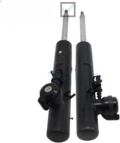 2Pcs Suspension Shock Absorber Compatible for Audi Q5 SQ5 2009-2017 Front Left & Right W/Electrical in Saudi Arabia