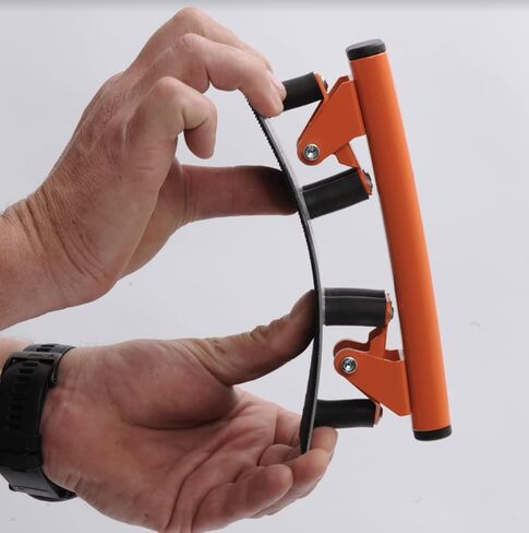 Hand-held flexible sanding board, block Flexisander FSB056111, 22 x 4 ½ in, for sanding curved surfaces with fastening system; vehicle body repairers, shipbuilders, composite and woodworking, cars in Saudi Arabia