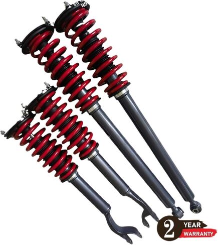 4 Pcs Front Rear Air Coil Spring Shock Strut Conversion Compatible for Mercedes W222 2014 Kit(W222-2Matic) in Saudi Arabia