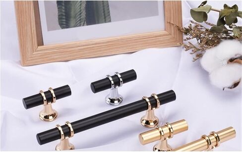 2-Pack Modern Cabinet Pulls, Kitchen Door Handles, Wardrobe Drawer, Dresser, Furniture(Gold,175 * 11 * 30mm) in Saudi Arabia