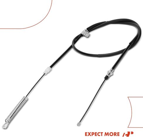 A-Premium Rear Driver Side Parking Brake Cable Assembly Compatible with Chevrolet and GMC Models: Silverado 1500 2014/2017-2018, 2500 HD 2014, 3500 HD 2014, Sierra 1500, 2500 HD - Replace# 22743003 in Saudi Arabia