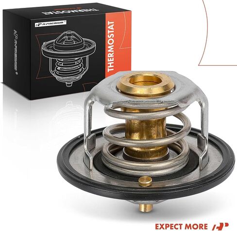 A-Premium Engine Coolant Thermostat with Seal Compatible with Ram 2500 3500 4000 4500 5500 2011-2023 & Ford F-650 F-750 2010 & Dodge Ram 2500/3500 1998-2010, Ram 4500/5500 2008-2010, 6.7L in Saudi Arabia