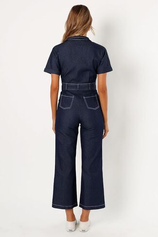 Petal & Pup women Demi Contrast Stitch Jumpsuit in Saudi Arabia