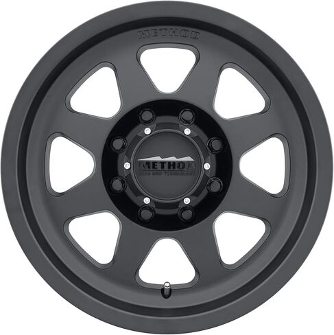 عجلات السباق ميثود ريس 701 HD أسود مطفي 18x9 بوصة 8x6.5 بوصة، 18 ملم إزاحة 5.75 بوصة مسافة خلفية، MR70189080518H in Saudi Arabia