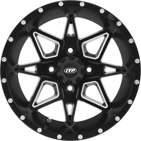 ITP TORNADO Wheel with Milled Finish (14x7/4x6.14, 3mm Offset) in Saudi Arabia